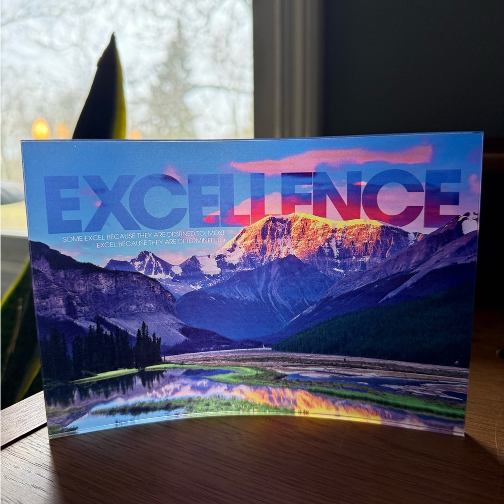Excellence Mountain Landscape Decor
